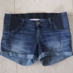 Maternity Denim Jean Shorts size 8
